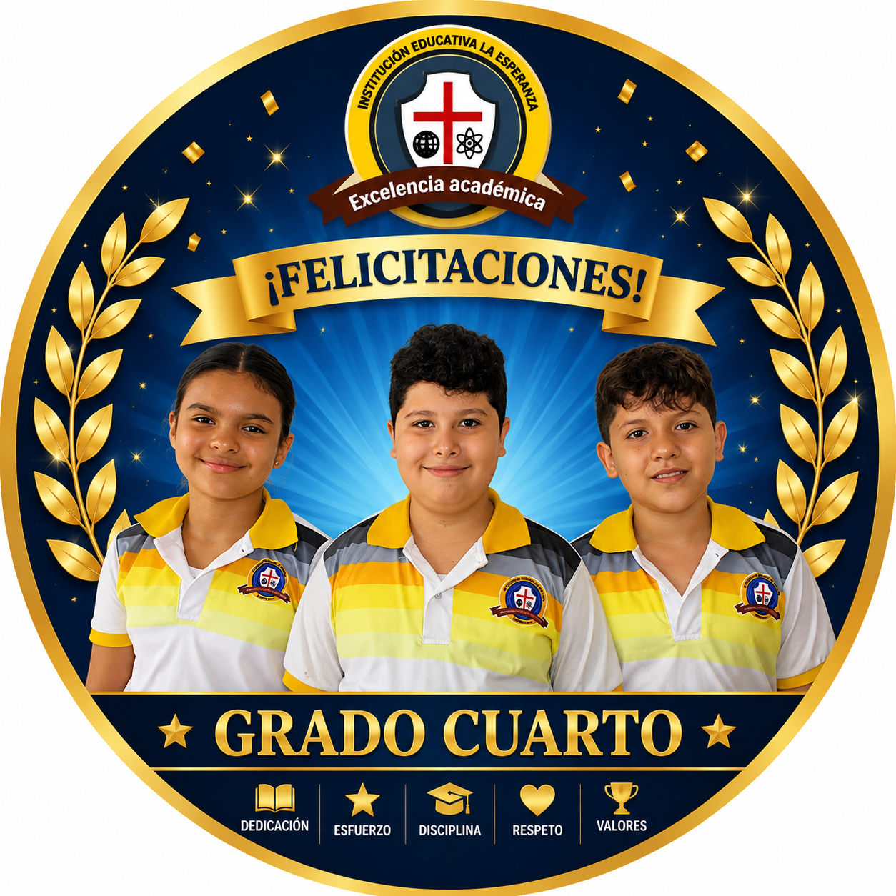 Estudiante destacado de cuarto - primer período
