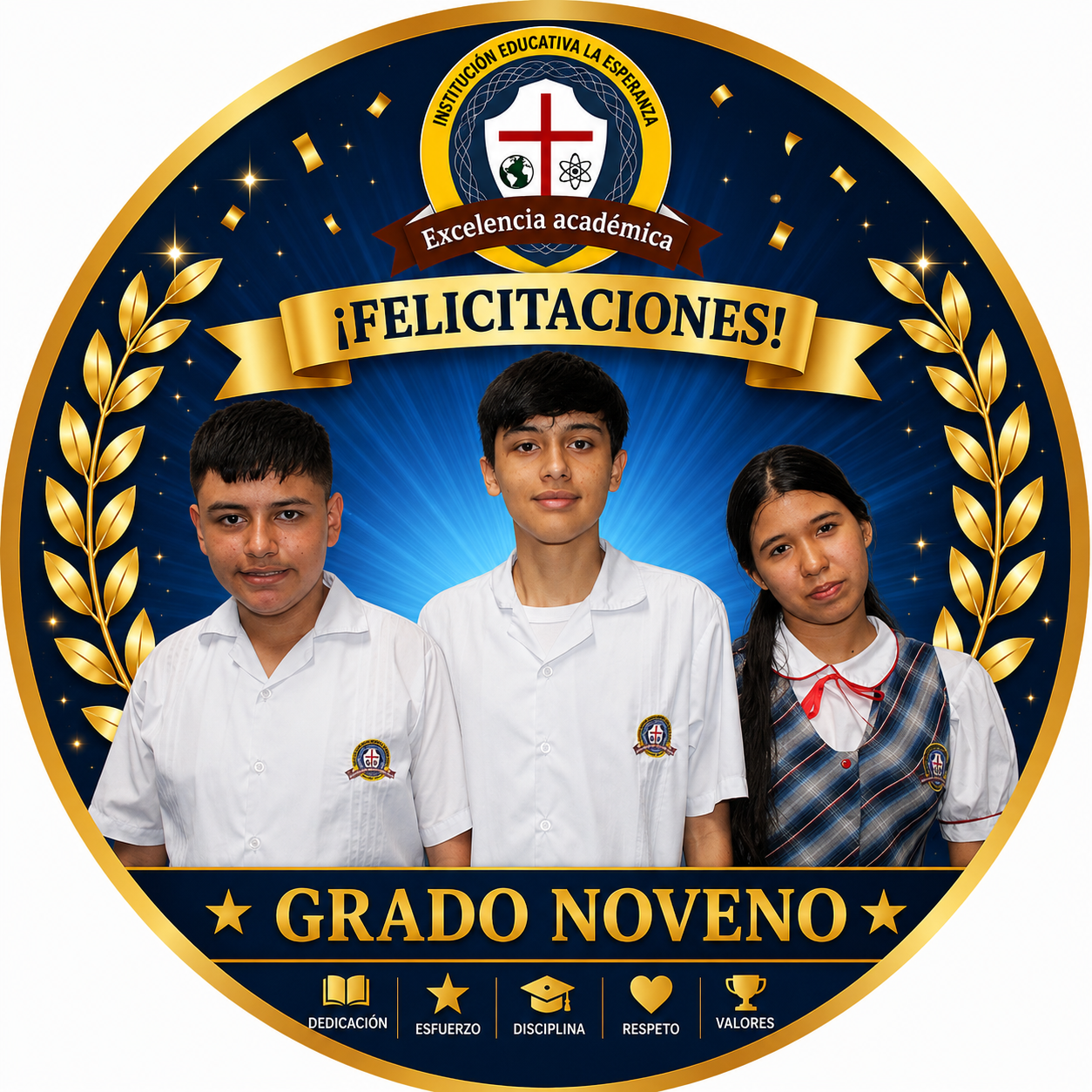 Estudiante destacado de noveno - primer período